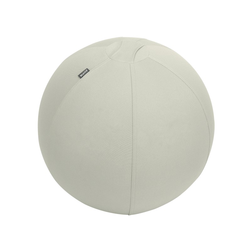 Piłka do siedzenia Leitz Ergo, 55cm, z zabezpieczeniem przed niekontrolowanym toczeniem się, jasnoszara
