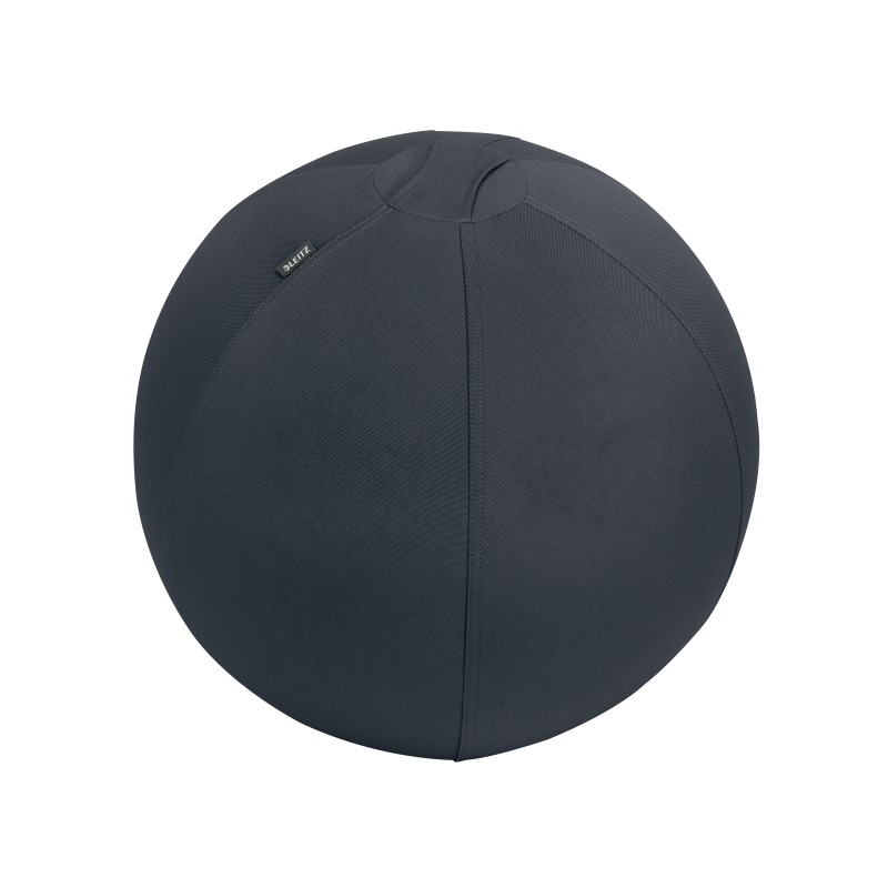 Piłka do siedzenia Leitz Ergo, 55cm, z zabezpieczeniem przed niekontrolowanym toczeniem się, ciemnoszara