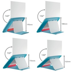 Podstawka pod laptopa Leitz Ergo Cosy, niebieska