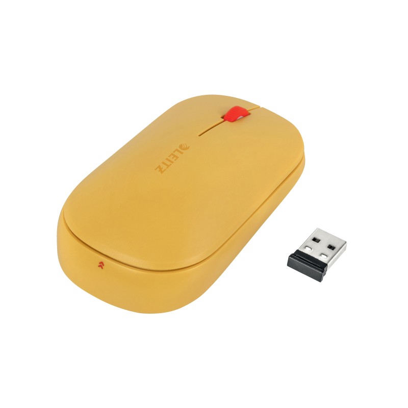 Mysz bezprzewodowa Leitz Cosy, żółta
