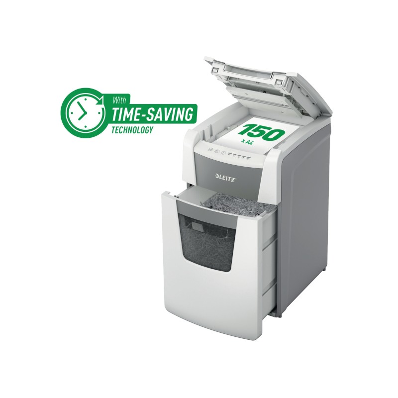 Niszczarka Leitz IQ AutoFeed 150, P5, 150 kartek, 44 l kosz