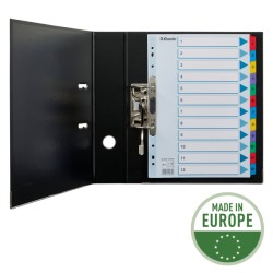 Przekładki kartonowe Mylar  A4 Esselte, biały 1-12