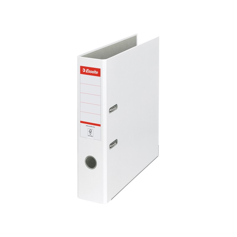 Segregator Esselte A4, ekonomiczny 75 mm, biały