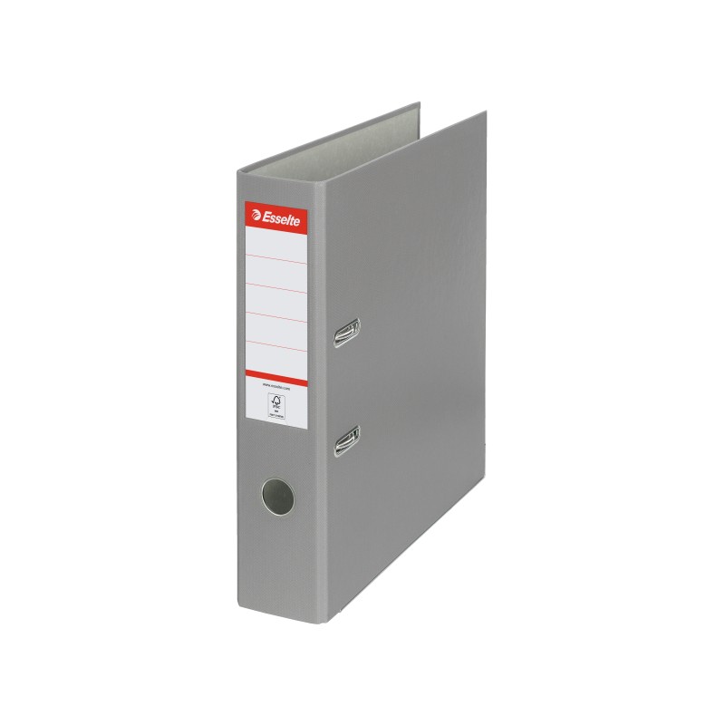 Segregator Esselte A4, ekonomiczny 75 mm, szary