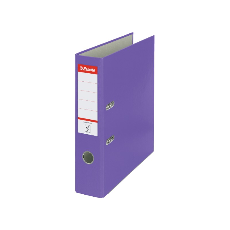 Segregator Esselte A4, ekonomiczny 75 mm, fioletowy