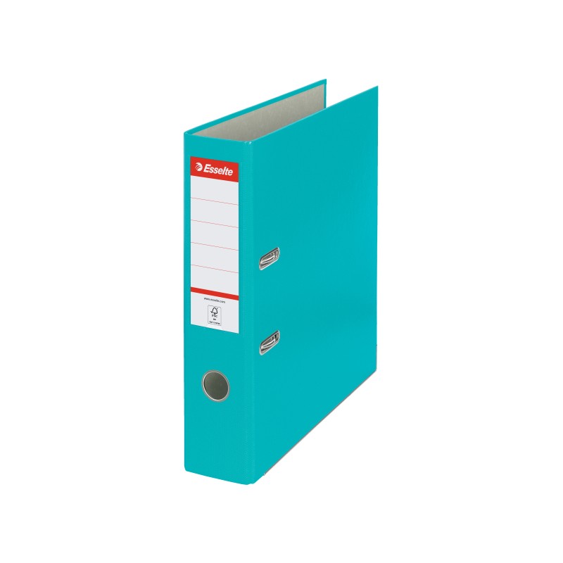 Segregator Esselte A4, ekonomiczny 75 mm, turkusowy