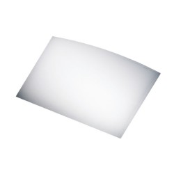 Mata na biurko - zaokraglona 500 x 650 mm, przezroczysty