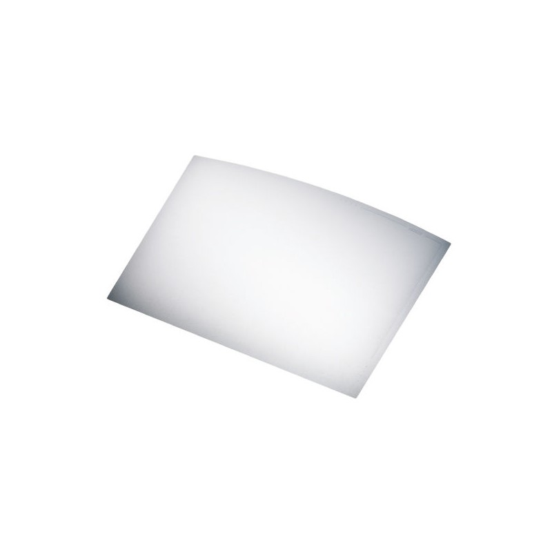 Mata na biurko - zaokraglona 500 x 650 mm, przezroczysty