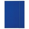 Teczka lakierowana z gumką, A4, granatowy