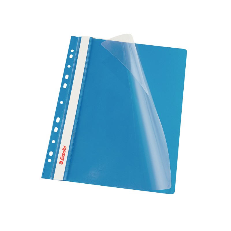 Skoroszyt wpinany Esselte Vivida, 10 szt. w folii, niebieski
