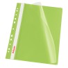 Skoroszyt wpinany Esselte Vivida, 10 szt. w folii, zielony