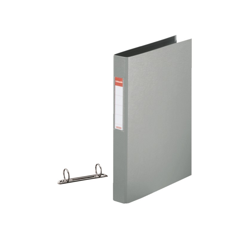 Segregator Esselte A4 z 2 kółkami, grzbiet 42 mm, szary