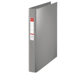 Segregator Esselte A4 z 4 kółkami, grzbiet 42 mm, szary