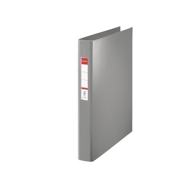 Segregator Esselte A4 z 4 kółkami, grzbiet 42 mm, szary