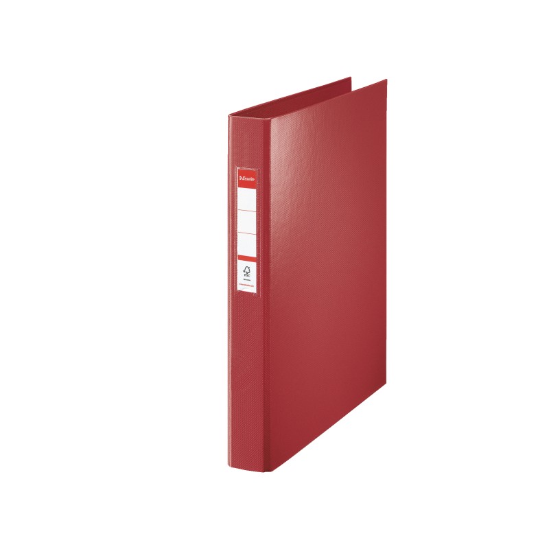 Segregator Esselte A4 z 4 kółkami, grzbiet 42 mm, bordowy