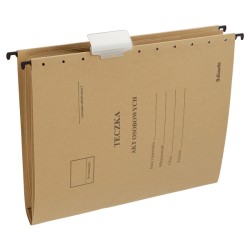 Teczki zawieszane na Akta Osobowe z 5 przekładkami, siarczanowy