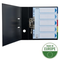 Przekładki plastikowe MAXI z PP Esselte, 5 kart