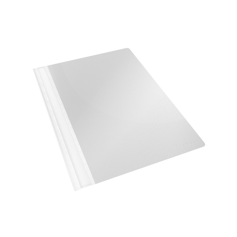 Skoroszyt miękki z wąsami A4 Esselte, 25 szt.  biały