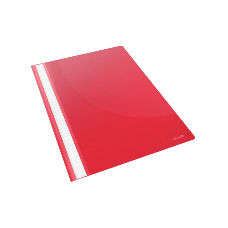 Skoroszyt miękki z wąsami A4 Esselte, 25 szt.  czerwony