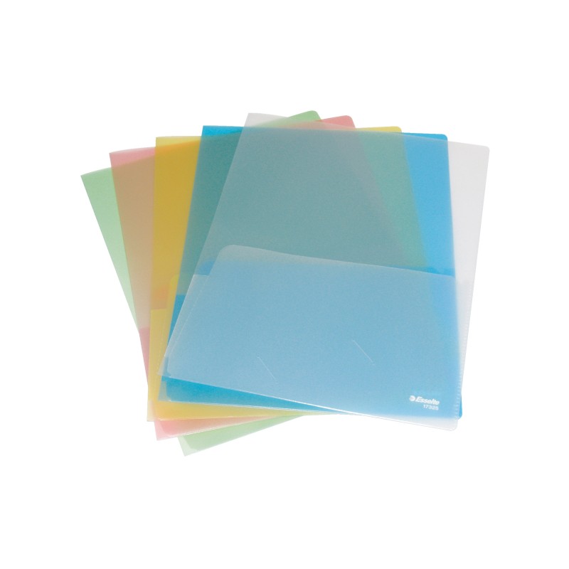 Podwójne ofertówki na dokumenty, 180 mic, mix kolorów