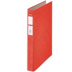 Segregator Esselte Rainbow A4 z 2 kółkami, grzbiet 42 mm, czerwony