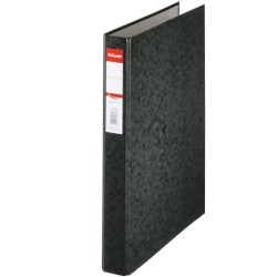 Segregator Esselte Rainbow A4 z 2 kółkami, grzbiet 42 mm, czarny