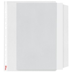 Koszulki groszkowe z klapką A4 Esselte, 90 mic.