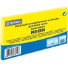 Bloczek samoprzylepny DONAU, 127x76mm, 1x100 kart., neon, żółty