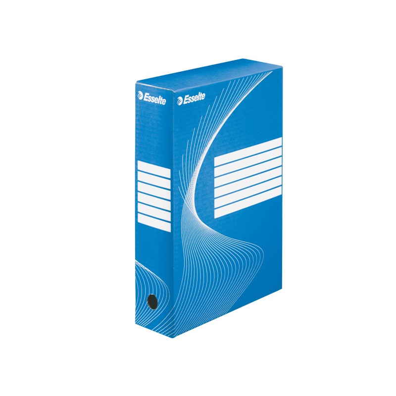 Pudło archiwiz. boxy 80 mm, poj. 800 kartek, niebieski