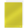 Ofertówki krystaliczne, sztywne A4, 150 mic, Esselte, żółty