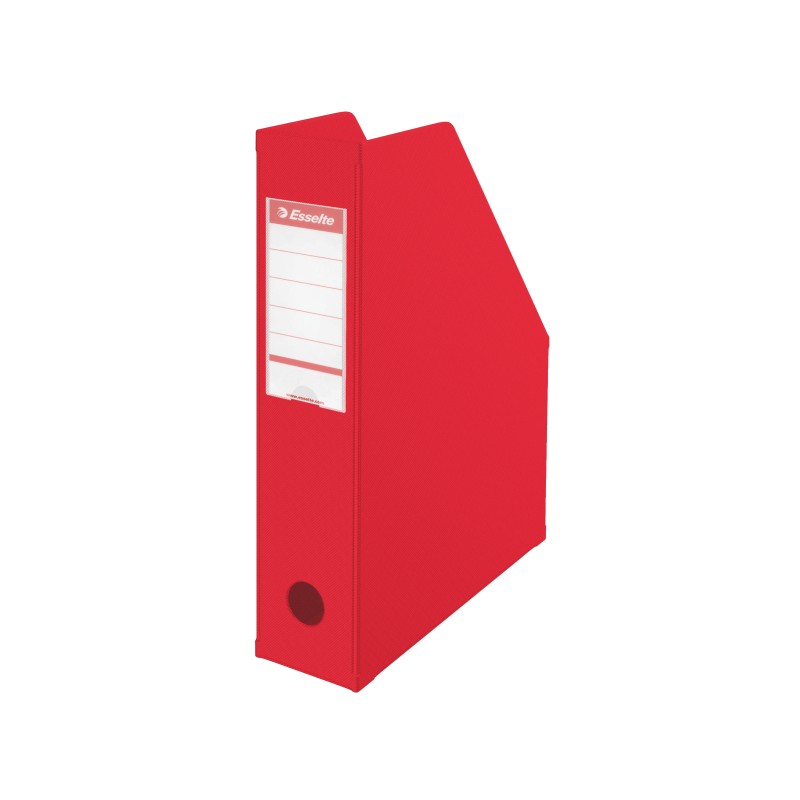 Pojemnik składany Esselte, A4, szer. grzbietu 70 mm, czerwony