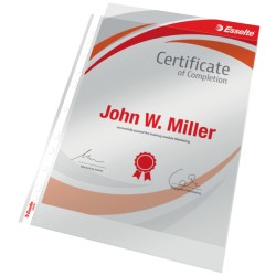 Koszulki krystaliczne A4 Esselte, 105 mic.