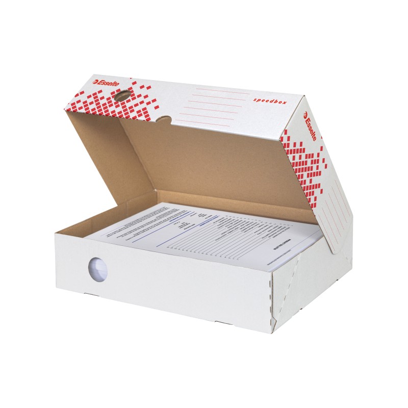 Pudło otwierane od szerszej strony Esselte Speedbox, 80 mm