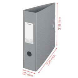 Segregator Esselte Colour'Breeze, z polyfoamu A4, 82 mm, niebieski