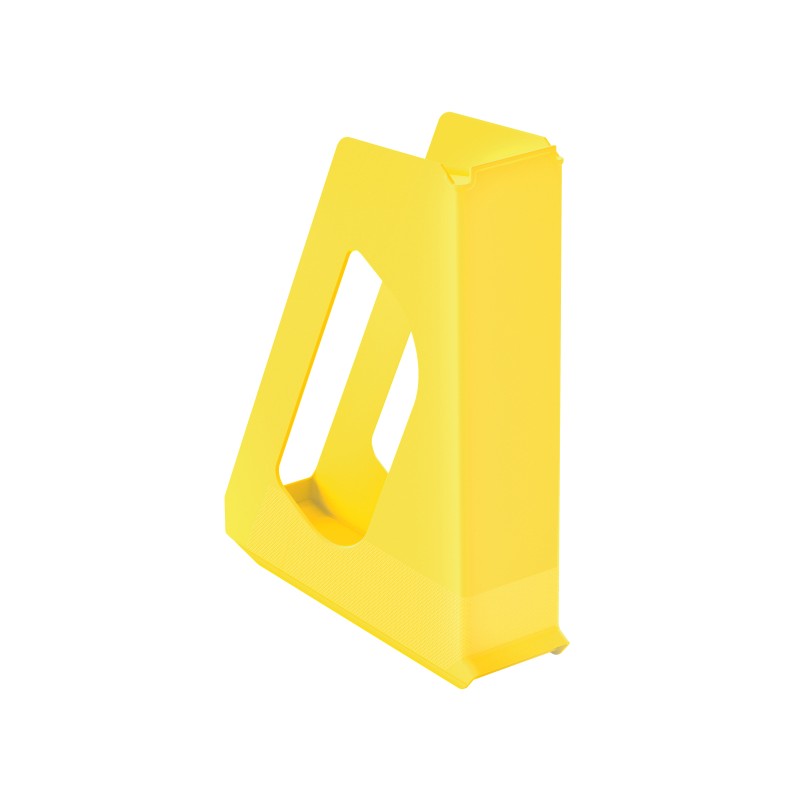 Pojemnik na dokumenty pełna wysokość VIVIDA, żółty