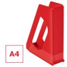 Pojemnik na dokumenty pełna wysokość VIVIDA, czerwony