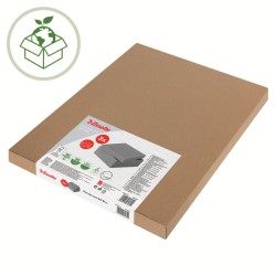 Pudełka domowe do przechowywania, rozmiar S, 3 sztuki, szare