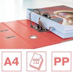 Segregator Esselte No.1 Colour'Breeze, 75mm, koralowy