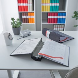 Segregator A4 z mech. szwedzkim JOPA 60 mm, zielony