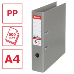 Segregator Esselte No.1, A4, szer. 75 mm, szary