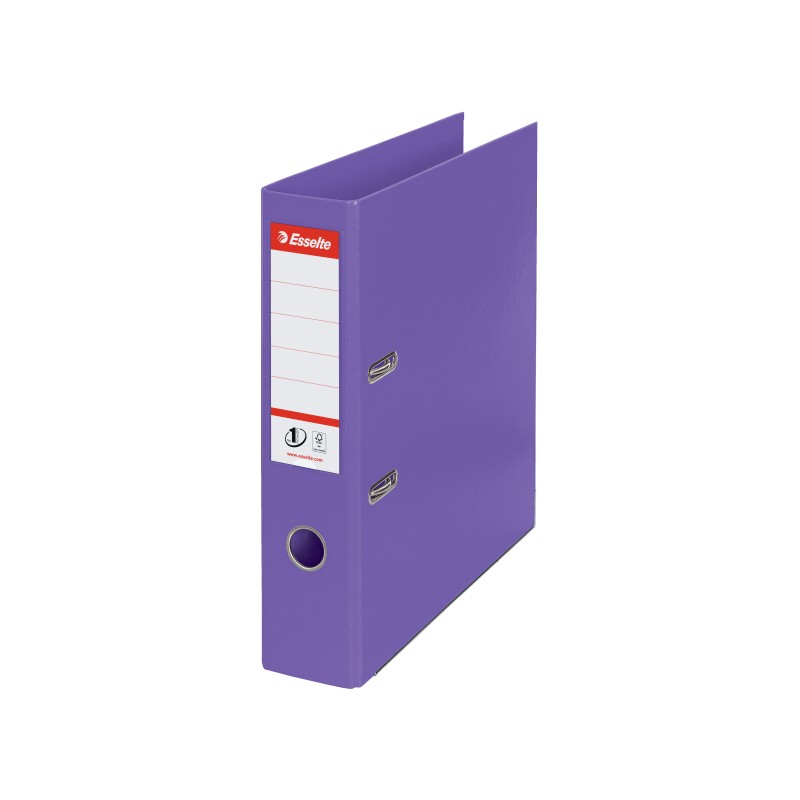 Segregator Esselte No.1, A4, szer. 75 mm, fioletowy