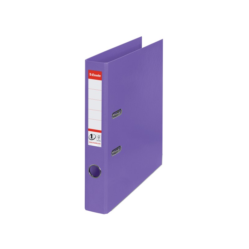 Segregator Esselte No.1, A4, szer. 50 mm, fioletowy