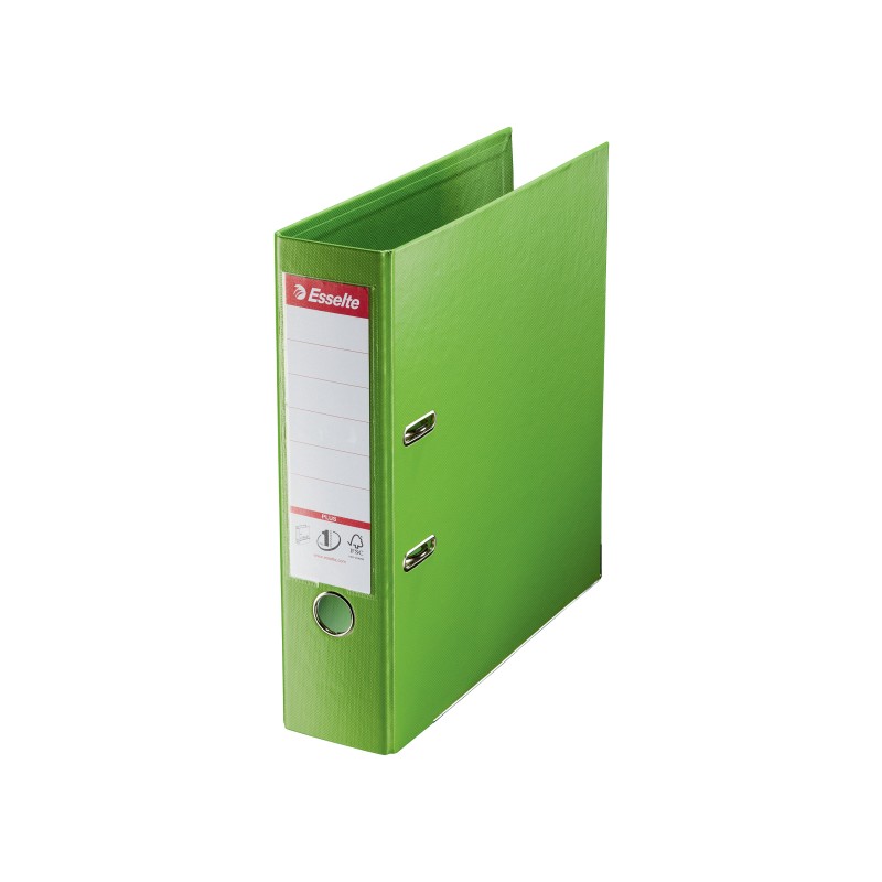 Segregator Esselte No.1 Vivida PLUS, A4, szer. 80 mm, zielony
