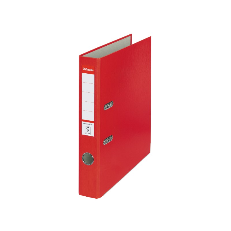 Segregator Esselte A4, ekonomiczny 50 mm, czerwony