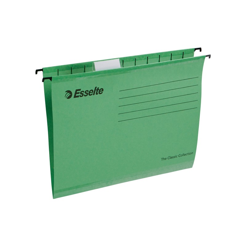 Teczki zawieszane Esselte Classic A4, zielony