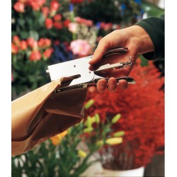 Zszywacz nożycowy K1 Rapid, chrom, 5 lat gwarancji, 50 kartek