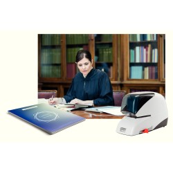 Zszywacz elektryczny Supreme 5050e Rapid, na zasilacz, biały, 2 lata gwarancji, 50 kartek