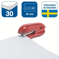 Zszywacz F16 Rapid, czerwony, 5 lat gwarancji, 30 kartek