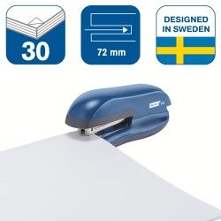 Zszywacz F18 Rapid, niebieski, 5 lat gwarancji, 30 kartek