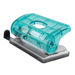 Dziurkacz mini Rapid Colour'Breeze FC5, 10 kartek, 5 lat gwarancji, niebieski